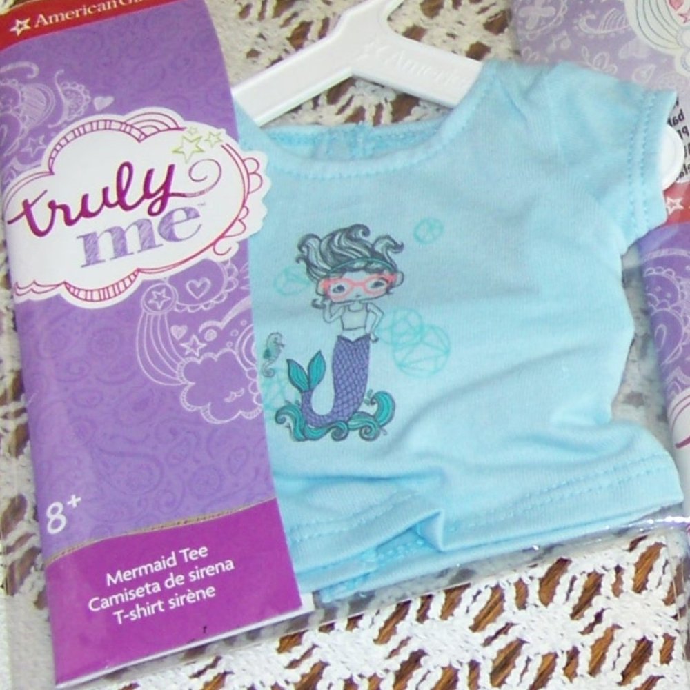 ❌SOLD!❌ AMERICAN GIRL Mermaid Tee Truly Me Mix & Match